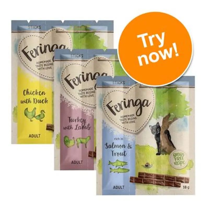 Feringa Sticks  Mixed Trial Pack - 3 x 3 Sticks (6g each)