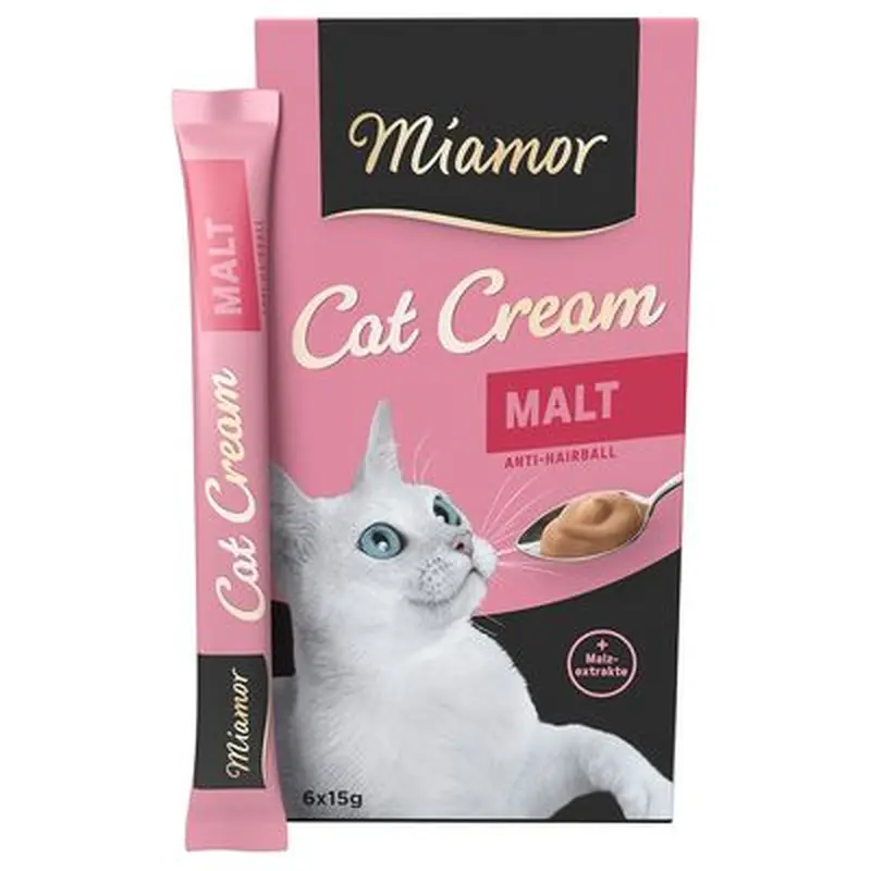 Miamor Cat Snack Malt-Cream - 6 x 15g