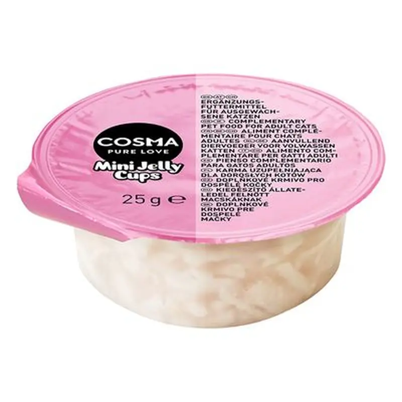 Cosma Mini Jelly Cups 6 x 25g - Pacific Tuna