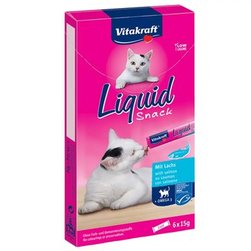 120g Vitakraft Liquid Cat Snack - 33% Off! * - Chicken & Taurine (120g)