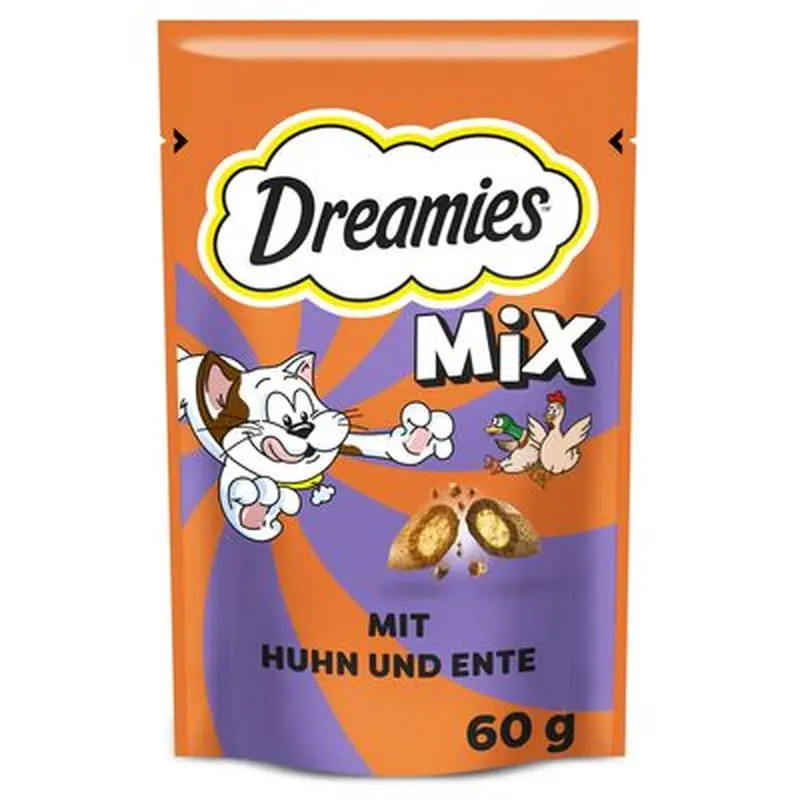 Dreamies Cat Snacks Mix Pack - Salmon & Cheese
