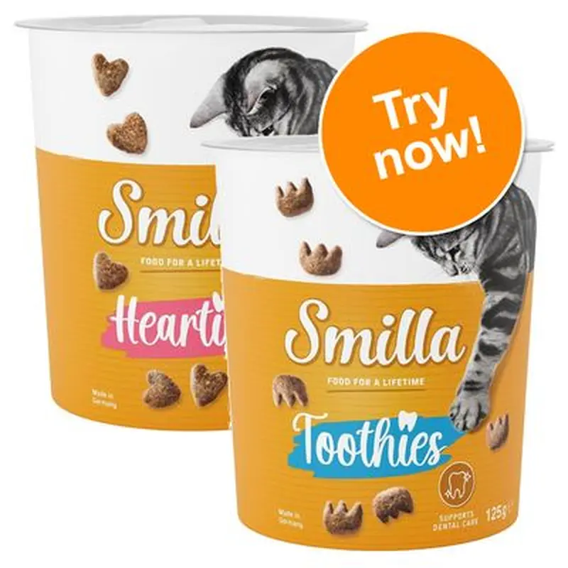 Smilla Hearties & Smilla Toothies Mixed Trial Pack - Ringlies & Crossies (2 x 125g)
