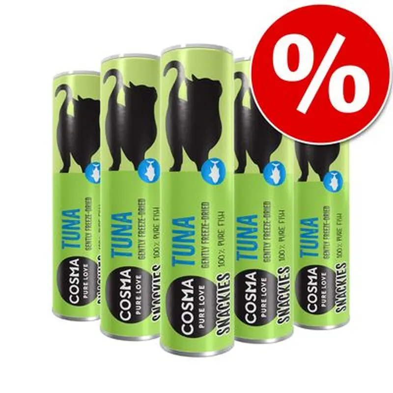 Cosma Snackies Saver Pack - Salmon (5 x 2g)