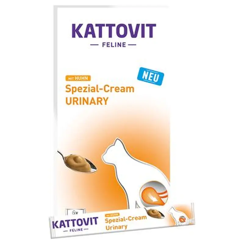 Kattovit Urinary Special Cream - Saver Pack: Chicken (66 x 15g)