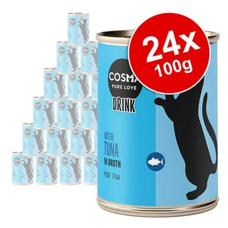 Cosma Drink Saver Pack 24 x 100g - Tuna
