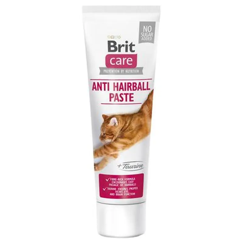 Brit Care Cat Paste Anti Hairball with taurine - 100 g