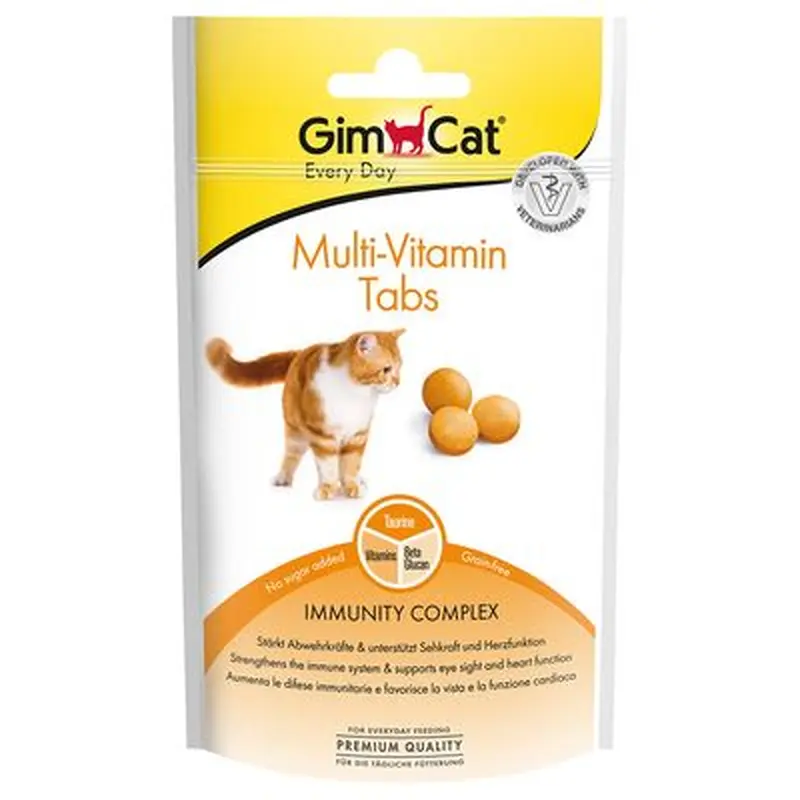 GimCat Multi-Vitamin Tabs - Saver Pack: 3 x 40g