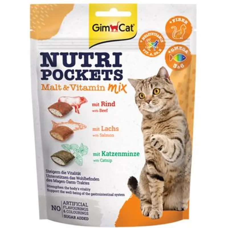 GimCat Nutri Pockets - Saver Pack: Country Mix (3 x 150g)