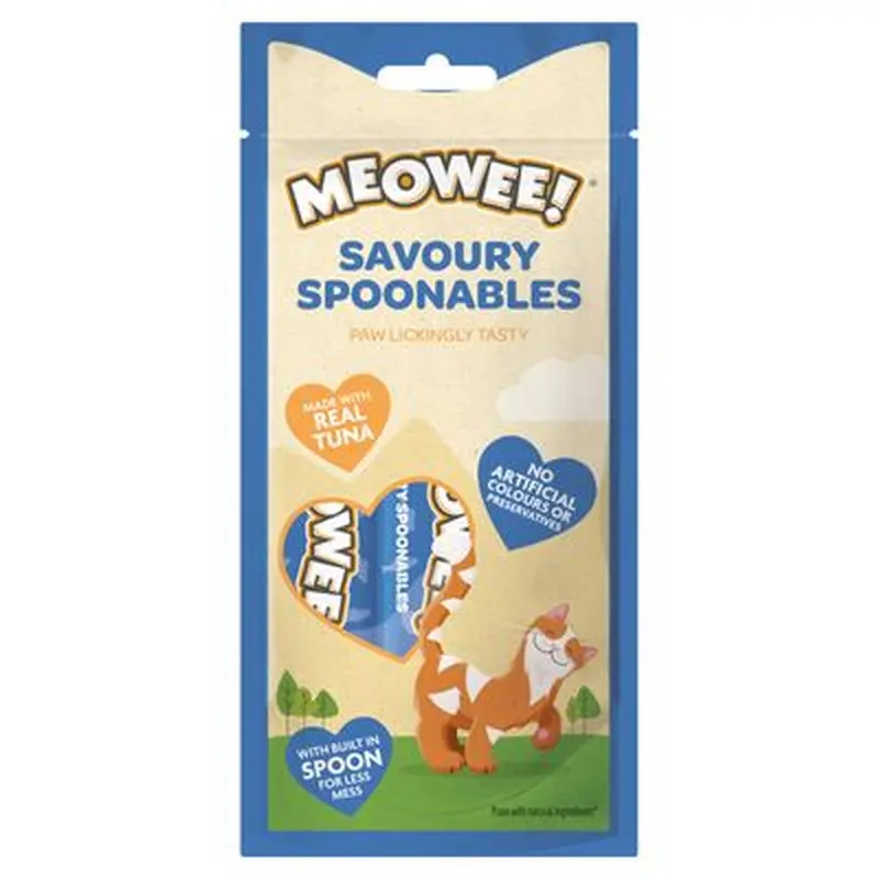 Meowee! Savoury Spoonables 4 x 14g - Chicken
