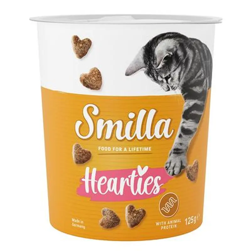 Smilla Hearties Cat Snacks - 125g