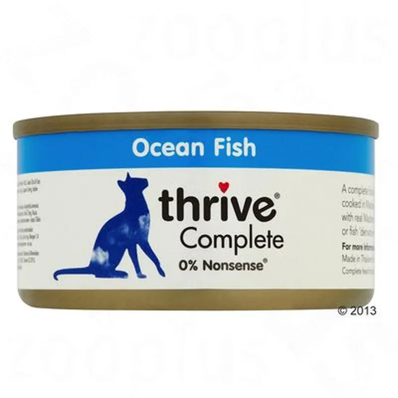 thrive Complete Fish Selection 6 x 75g - Tuna with Shrimp & Squid