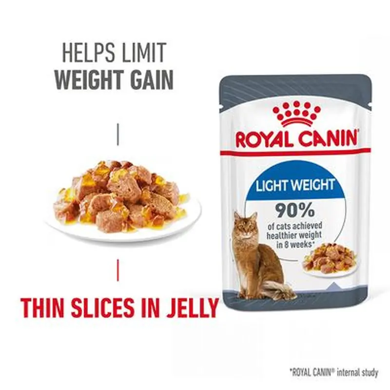 Royal Canin Light Weight Care in Jelly - 24 x 85g