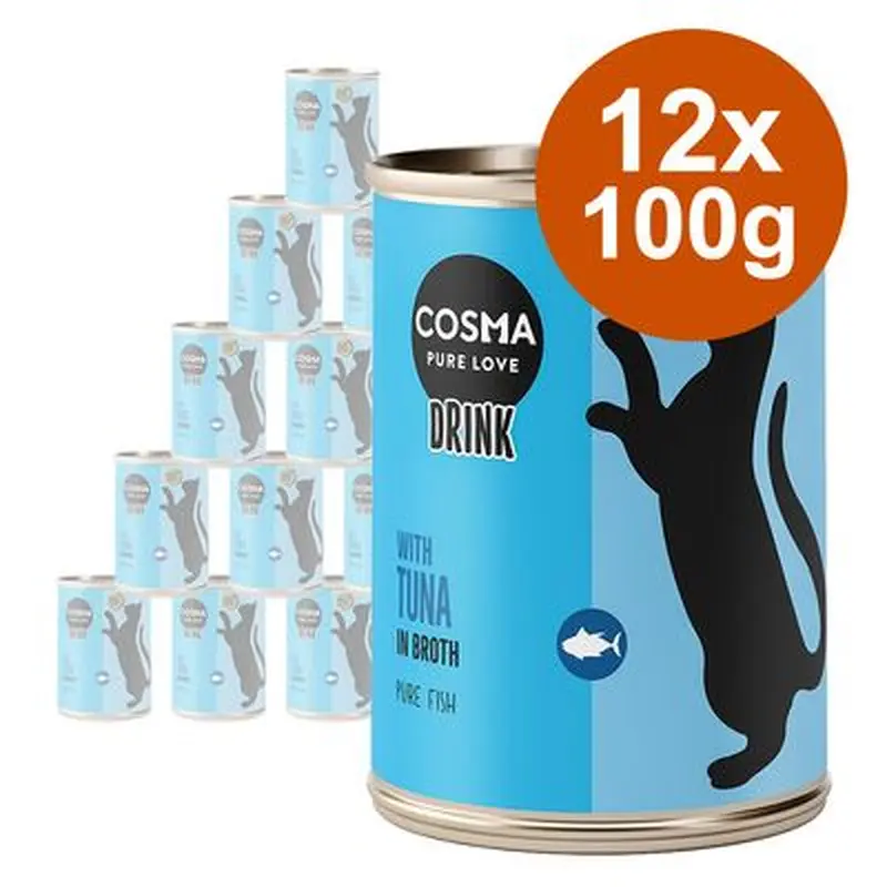 Cosma Drink Saver Pack 12 x 100g - Tuna