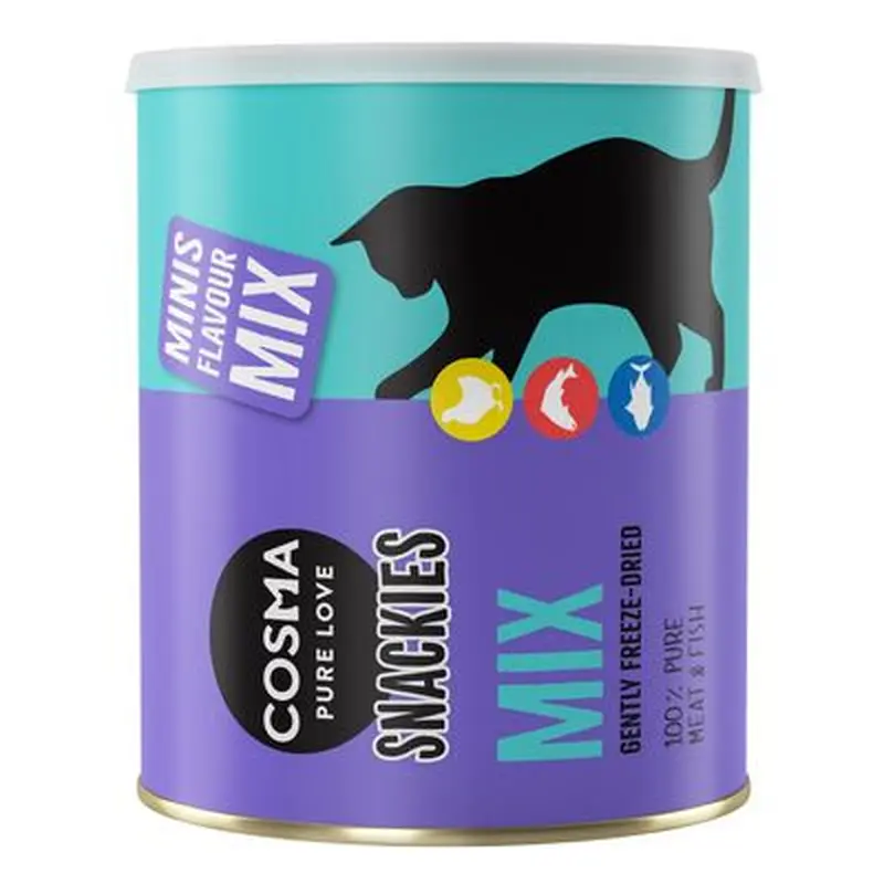Cosma Snackies Minis Maxi Tube - Mix (130g)