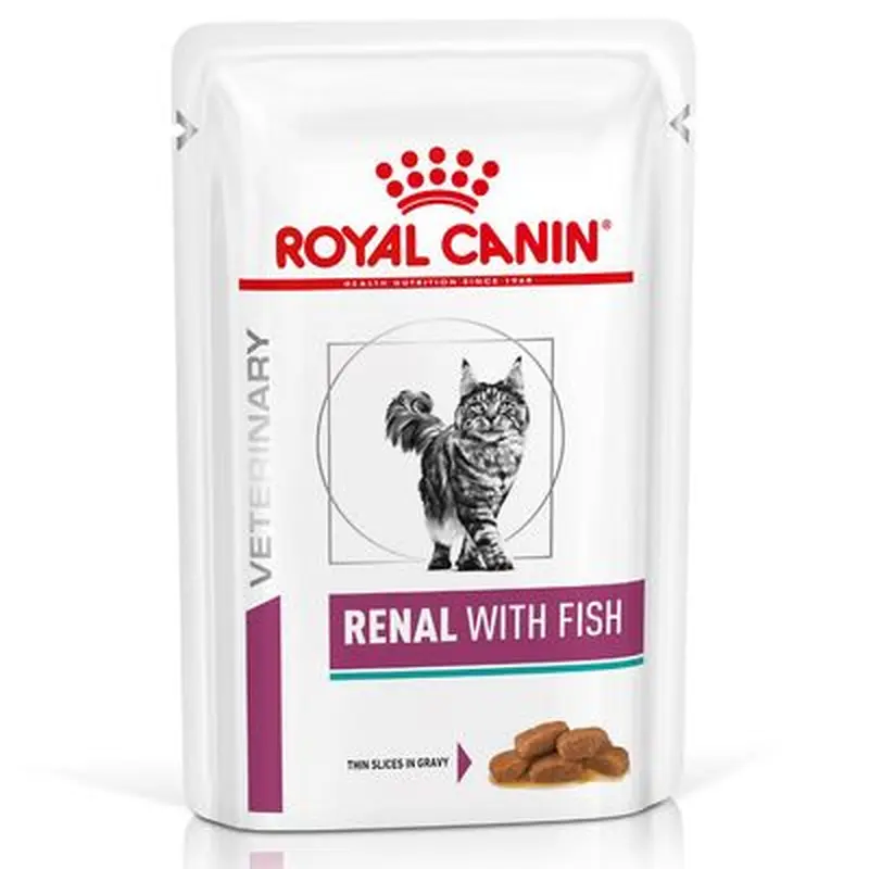 Royal Canin Veterinary  Renal with Fish - Saver Pack: 48 x 85g