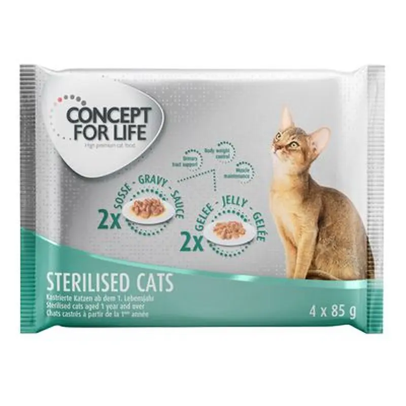Concept for Life Mixed Trial Pack 4 x 85g - Sensitive