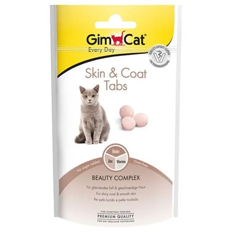 GimCat Skin & Coat Tabs - Saver Pack: 3 x 40g
