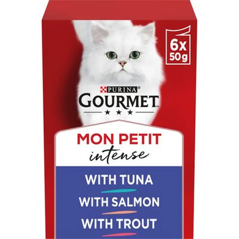 Gourmet Mon Petit 6 x 50g - Duck, Chicken, Turkey