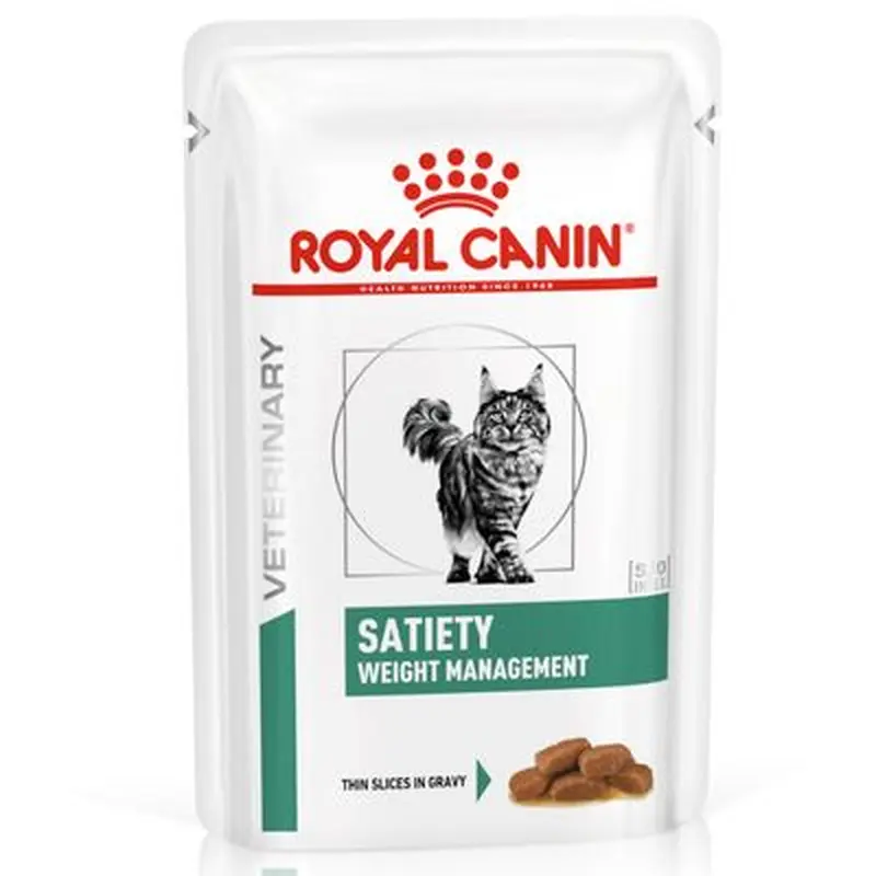 Royal Canin Veterinary Cat - Satiety Weight Management - Saver Pack: 48 x 85g