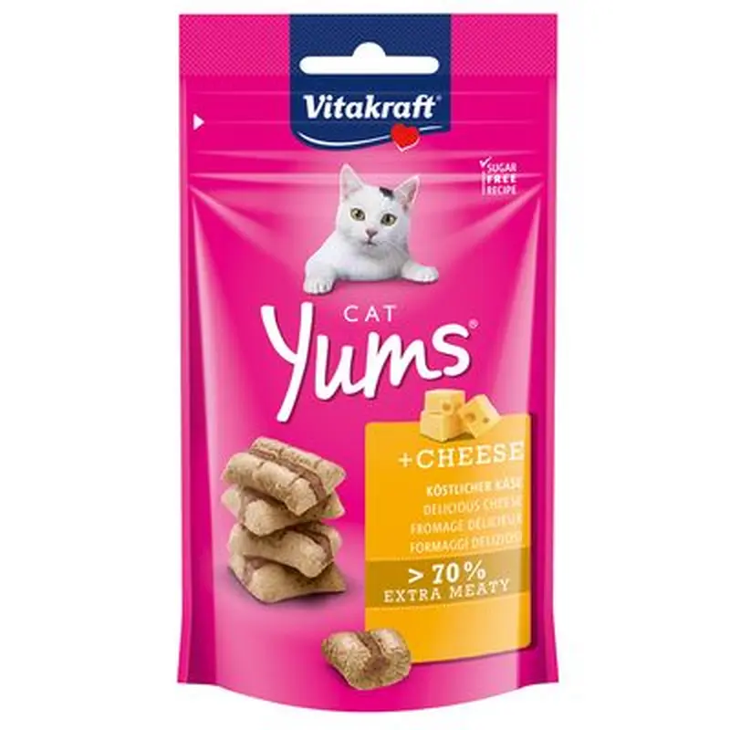 Vitakraft Cat Yums 40g - Chicken & Cat Grass