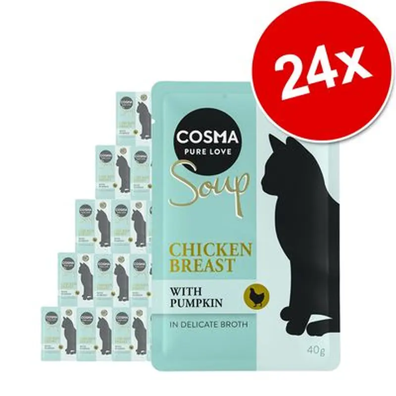 Cosma Soup Saver Pack 24 x 40g - Mix 1 (4 Varieties)