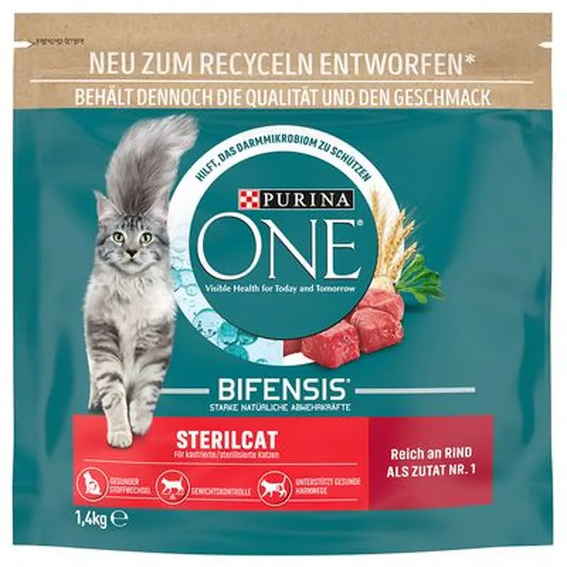 PURINA ONE SterilCat Beef - 1.4kg