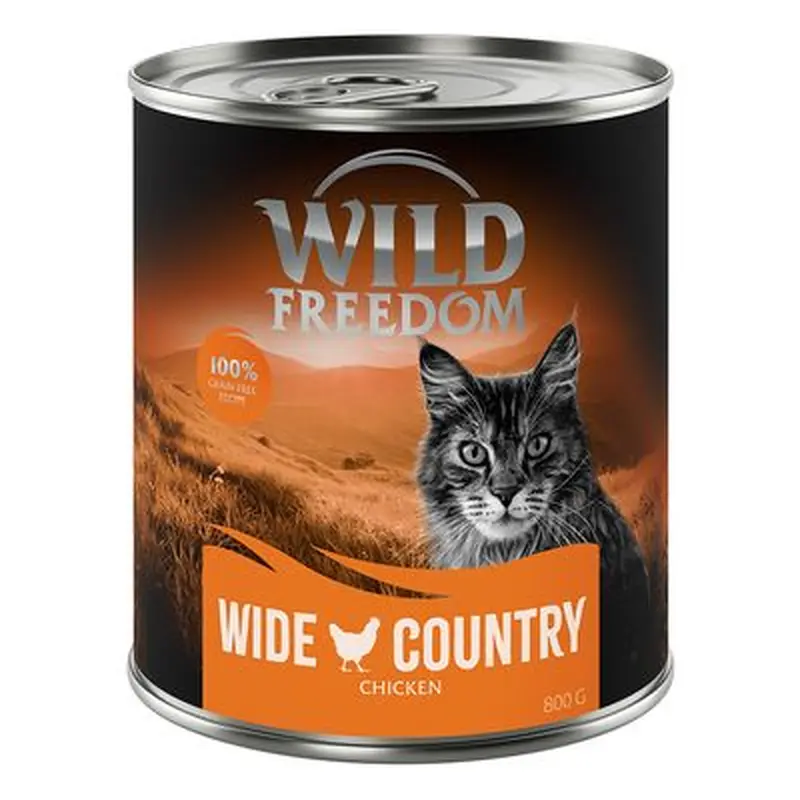 Wild Freedom Adult 6 x 800g - "Wide Country" Chicken - Grain-Free
