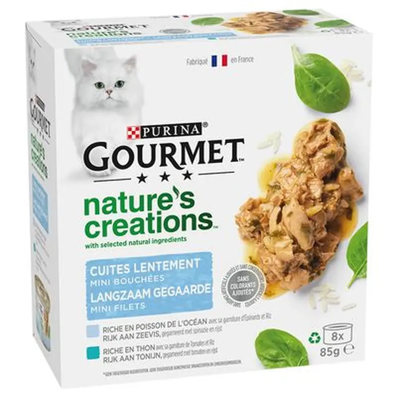 Gourmet Nature's Creations 8 x 85g - Chicken & Turkey