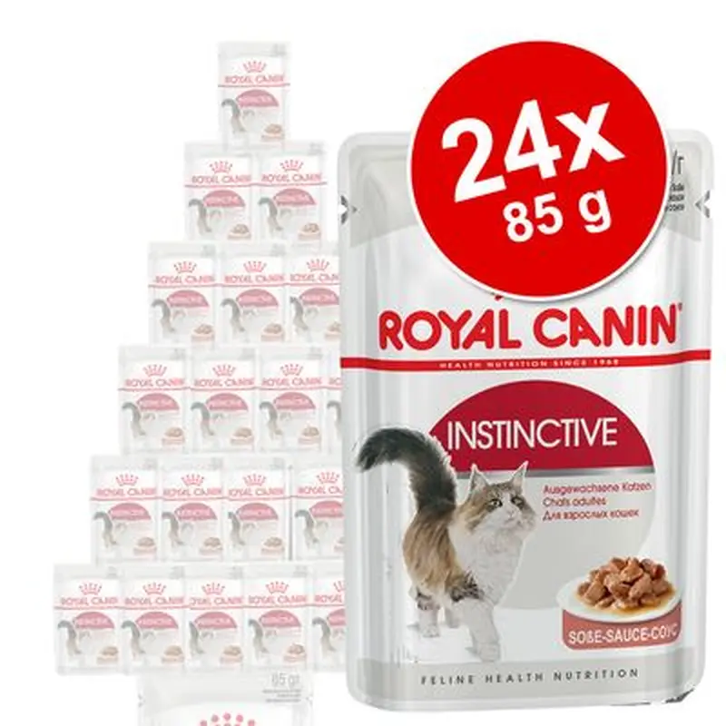 Royal Canin Wet Cat Food Saver Pack 24 x 85g - Instinctive in Jelly