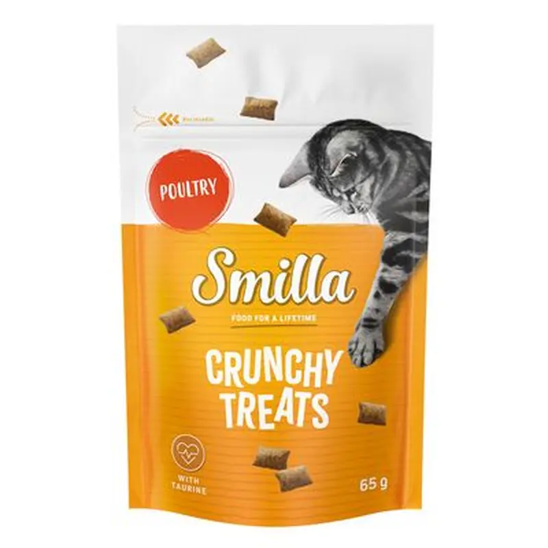 Smilla Crunchy Treats Adult - Saver Pack: Poultry (2 x 65g)