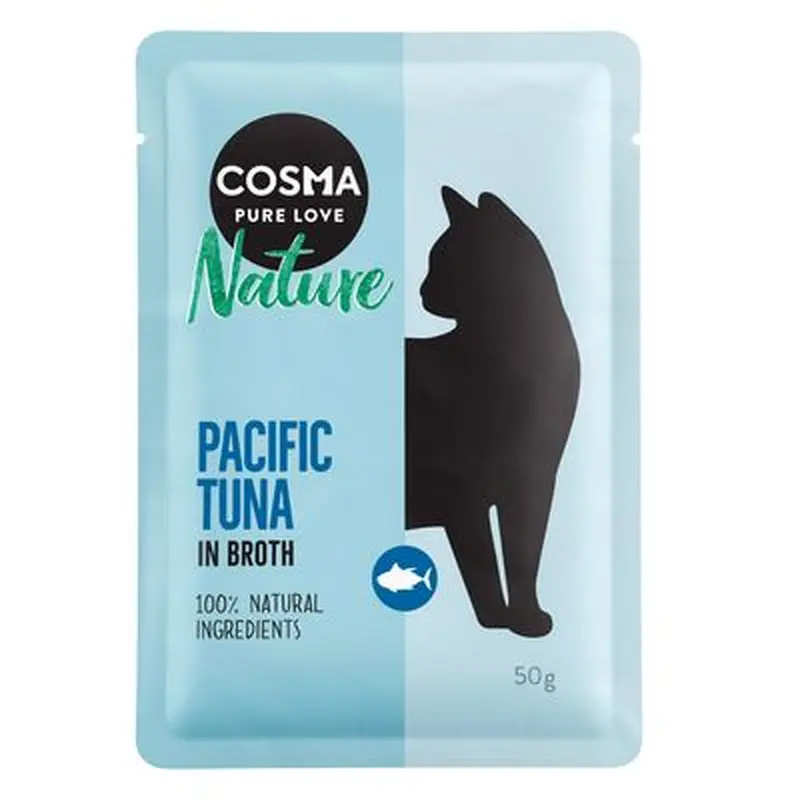 Cosma Nature Pouches 6 x 50g - Pacific Tuna