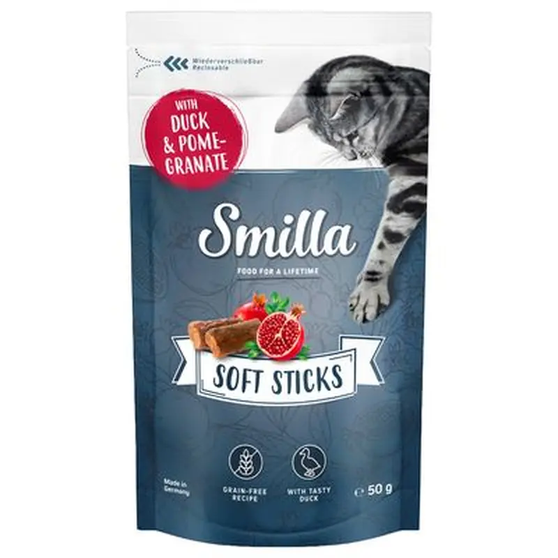 Smilla Soft Sticks Duck & Pomegranate - 50g