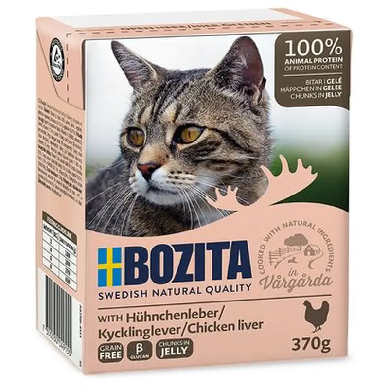 Bozita Tetra Chunks in Jelly 6 x 370g - Mackerel