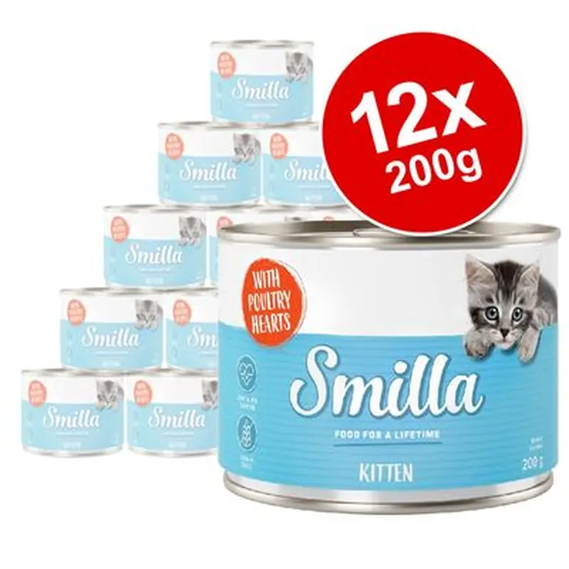 Smilla Kitten Saver Pack 12 x 200g - with Veal