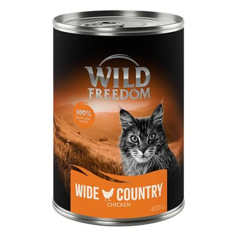 Wild Freedom Adult 6 x 400g - "Wild Hills" Chicken with Duck - Grain-Free