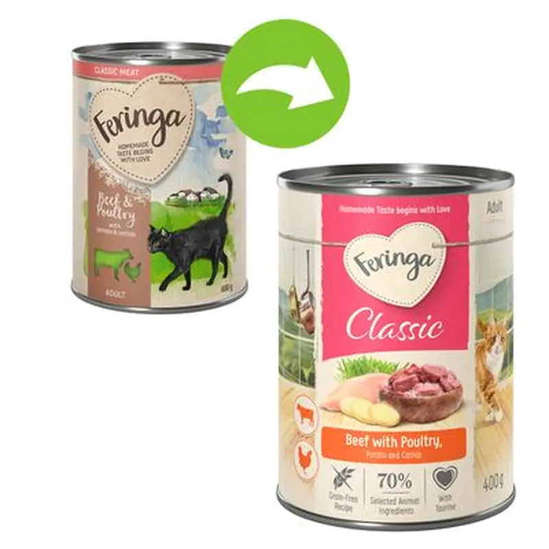 Feringa Classic Meat Menu 6 x 400g - Chicken & Trout
