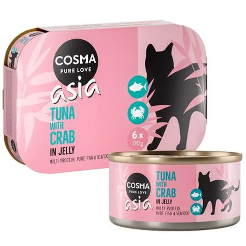 Cosma Asia in Jelly 6 x 170g - Chicken with Tuna