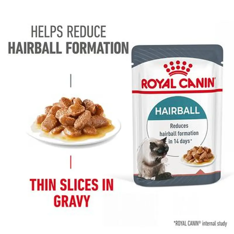 Royal Canin Hairball Care in Gravy - Saver Pack: 24 x 85g