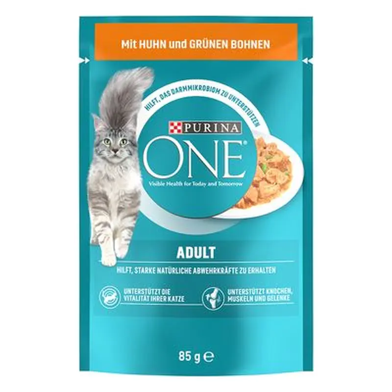 PURINA ONE Adult - with Chicken & Green Beans (13 x 85g)