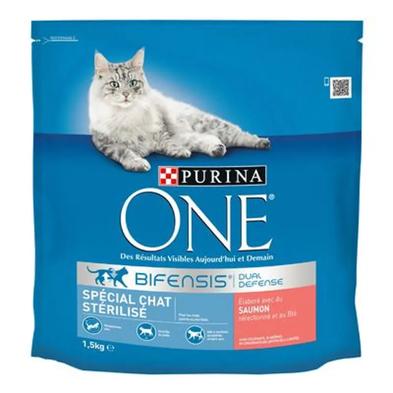 PURINA ONE Sterilised Salmon - 1,5 kg