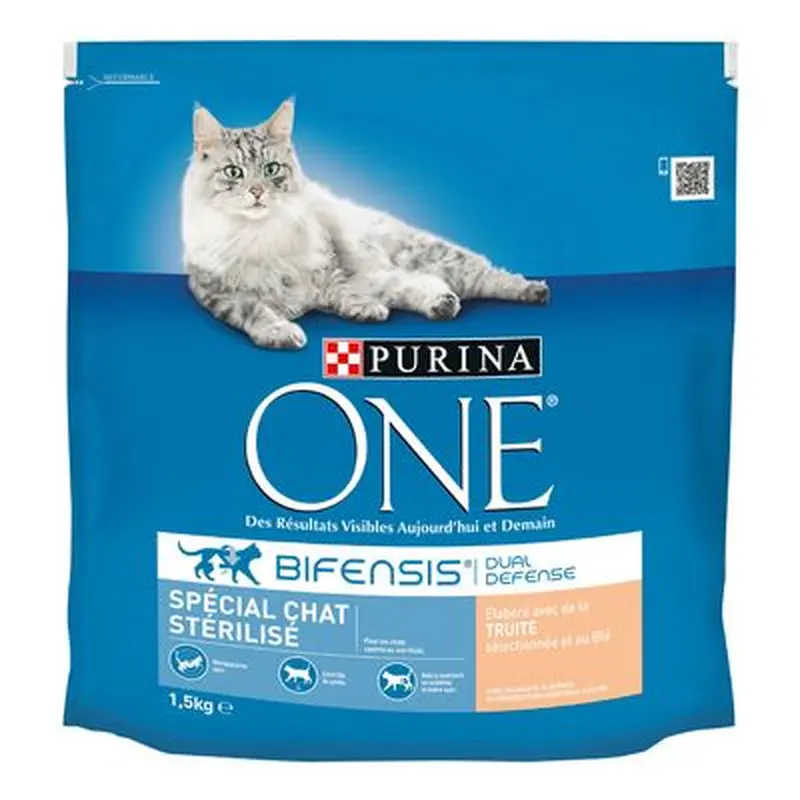 PURINA ONE Sterilised Trout - 1,5 kg
