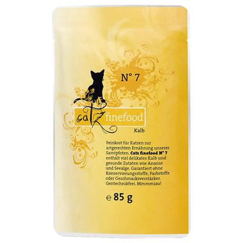 catz finefood Pouch 8 x 85g - Beef & Duck