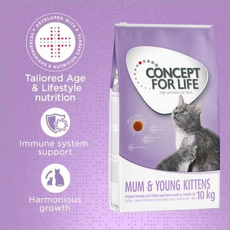 Concept for Life Mum & Young Kittens - 3kg