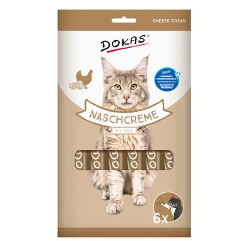 Dokas Cream Snack with Cheese - Saver Pack: 8 x 90g