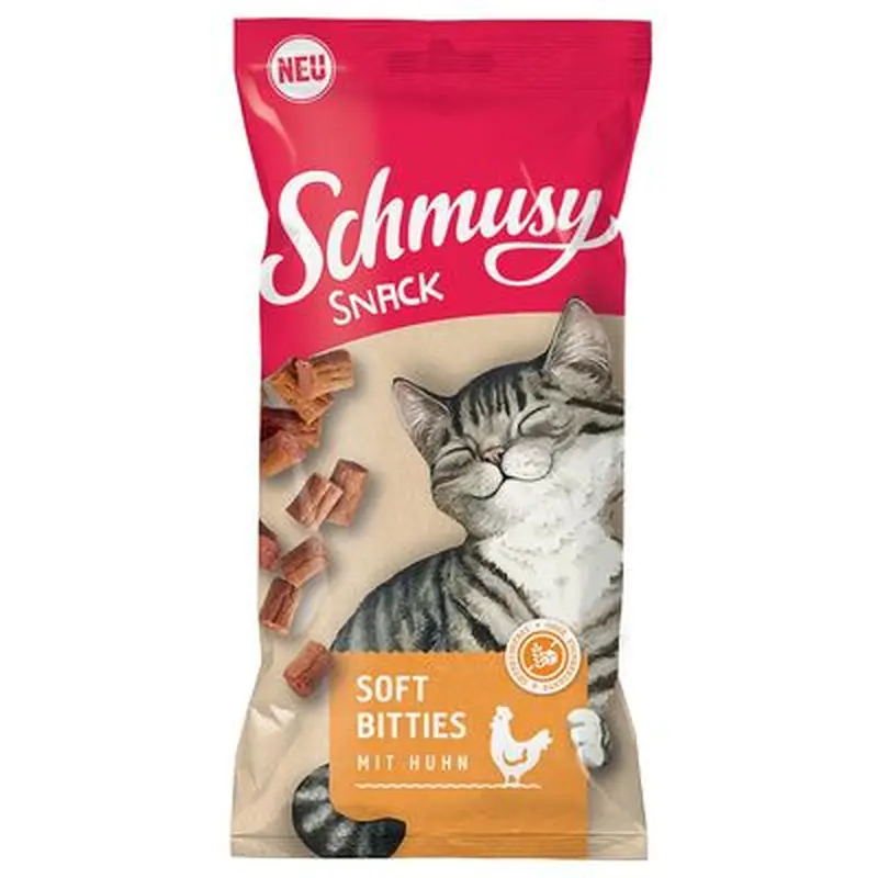 Schmusy Snack Soft Bitties - Saver Pack: Duck (12 x 60g)