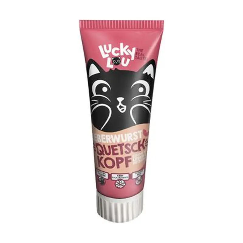 Lucky Lou Liver Sausage Squeezy Treat - 75g