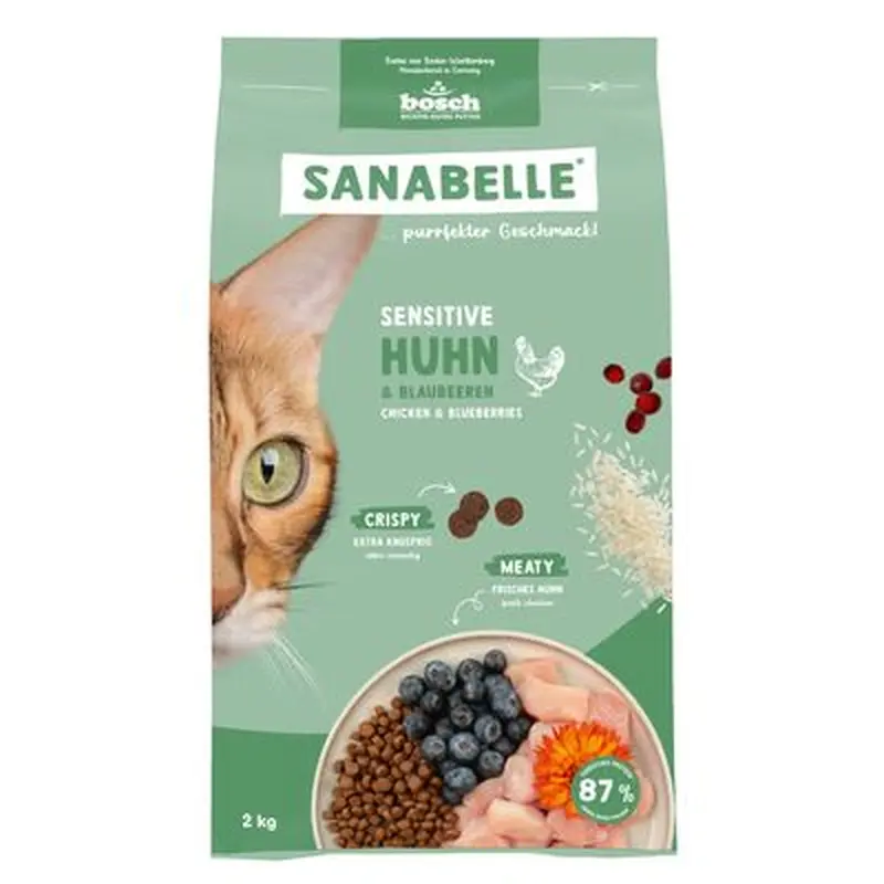 Sanabelle Sensitive Chicken & Blueberries - 8kg