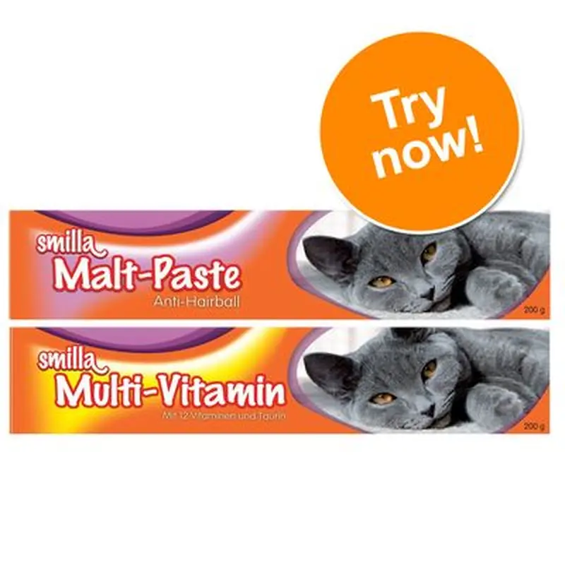 Smilla Multi-Vitamin Paste and Malt Paste Mixed Pack - 2 x 200g
