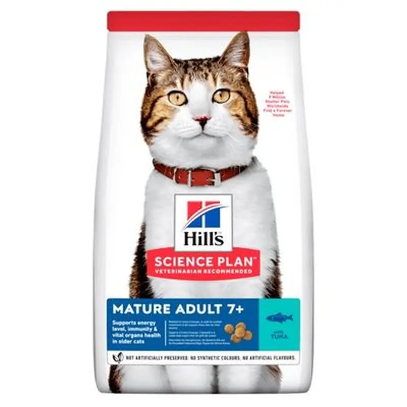 Hill's Science Plan Mature Adult Tuna - 10kg