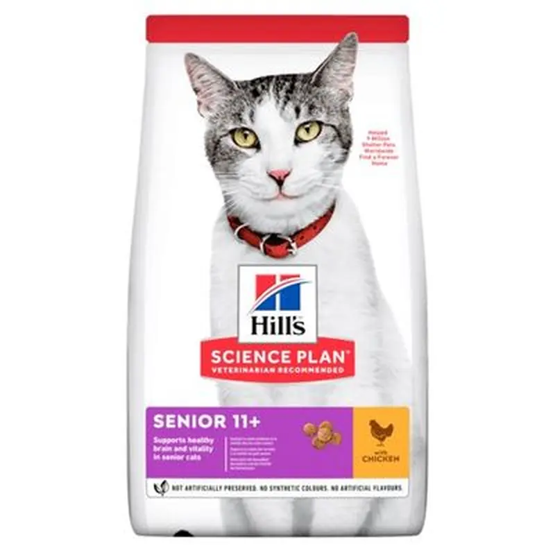 Hill's Science Plan Senior 11+ Chicken - 7kg